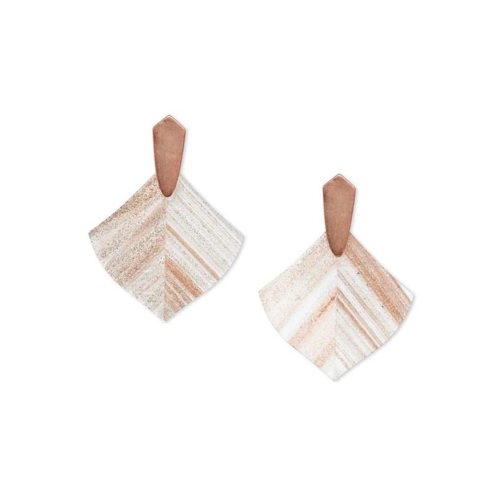 Kendra Scott Astoria Rose Gold Drop Earrings